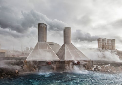 How hot can geothermal water temperatures get?